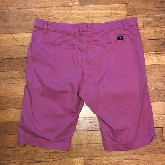 Mason’s London Chino Bermuda Shorts in Pink, size 36 - Picture 14 of 15